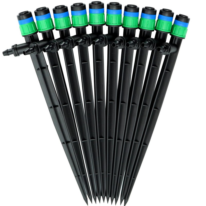 Yeedoox Drip Irrigation Drippers 360 Degree Micro Sprinklers Pressure Compensating