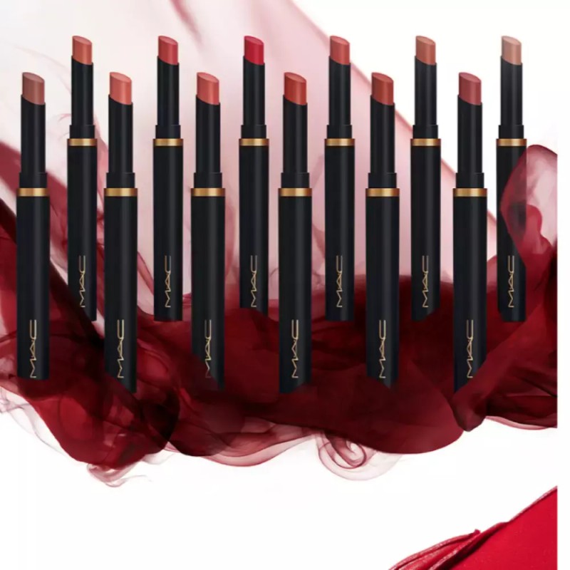 MAC 맥 와일드레블 립스틱 파우더 키스 벨벳 블러 슬림 BNA