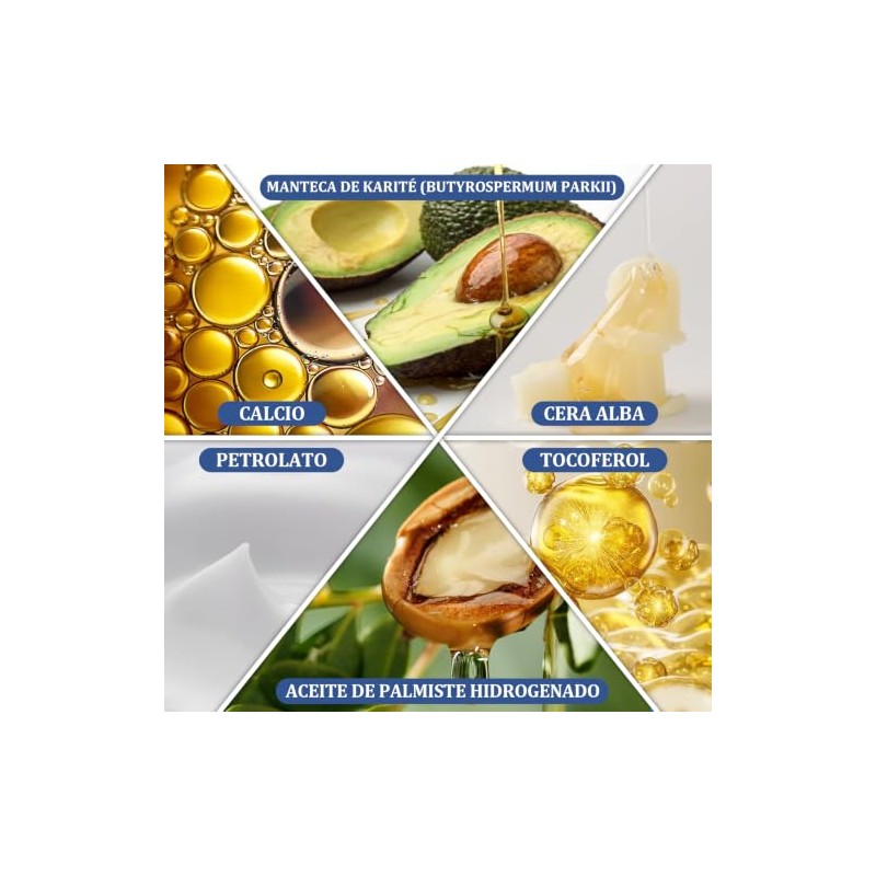 2PCS Calcium Multibalm, Barra De Cuidado De Ojos, con Colágeno