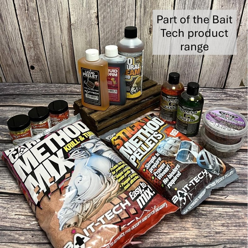 8mm Critical Fades Wafters Peach Bait -Tech Fishing Bait