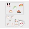 Fujitoya 100 Sheet Sticker Set, Waterproof, Rainbow, Decal, Stylish