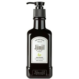 Jjimjil Gym Gill Color Shampoo, Dark Brown, 8.5 fl oz (250 ml), Damage Care, Scalp Care, Hair Care, Ceramide