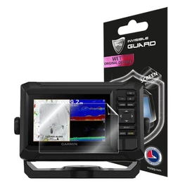IPG For Garmin ECHOMAP UHD2 5" 52cv (010-02589-01) Chartplotter TouchScreen Screen Protector Invisible Ultra HD Clear Film Anti Scratch Skin Guard - Smooth/Self-Healing/Bubble -Free for R5II