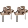 Ground Lay-In Rebar Clamp Direct Burial [Set of 2]