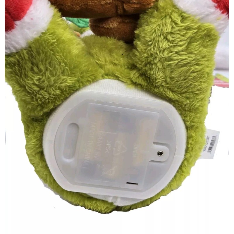 The Grinch Feasting Animated Singing Plush