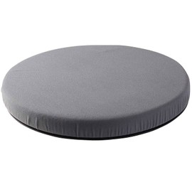 HealthSmart 360 Degree Swivel Seat Cushion, Chair Assist for Elderly, Swivel Seat Cushion for Car, Twisting Disc, Gray, 15 Inches in Diameter (Pack of 6)