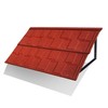 Fixed Metal Awnings 52 in W x 31 in H,