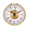 SIPYTOPF 3.1 Inch/ 80 mm Roman Numeral Clock Insert (Gold)
