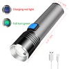 YZYOE Rechargeable Red Light Flashlight，Coon Hunting Lights Aviation Flashlight， Small