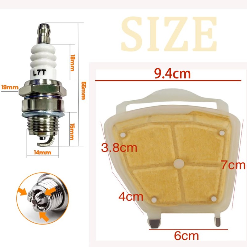11401404401 Air Filter Tune Up Kit for Stihl MS311 MS362