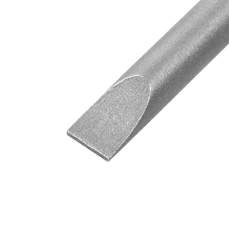 sourcing map 5 Pcs 4mm Slotted Tip Magnetic Flat Head