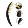 Healeved 1pc Massage Comb Scalp Massagers Comb with Pick on