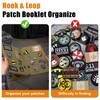 IronSeals Tactical Patch Booklet Organizer, Flip-Page Patch Book with 4
