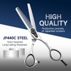 FOGOSP 5.5” Barber Thinning Scissors with CNC Tech Hair Thining
