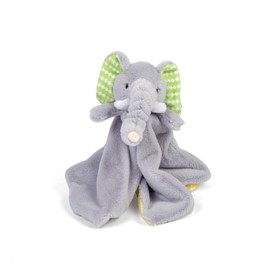 Bigjigs Toys Elefant Plüsch Schmusetuch - Tier Babydecke, Decken & Tröster für Babys & Kleinkinder, Stofftiertiere, Kinder Teddys, Baby & Kleinkind Geschenke, Alter 12 Monate +