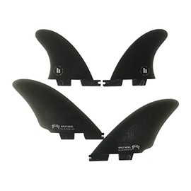 FCS 2 MB PG Split Keel Quad-Fin Set Smoke M Multicolor