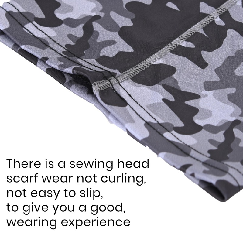 MAXIMO-MOTO MaximoMoto Motorcycle Neck Tube Motorbike Neck Warmer (Camo, Raised