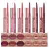 12 Matte Liquid Lipsticks Long-lasting Matte Lip Pencils