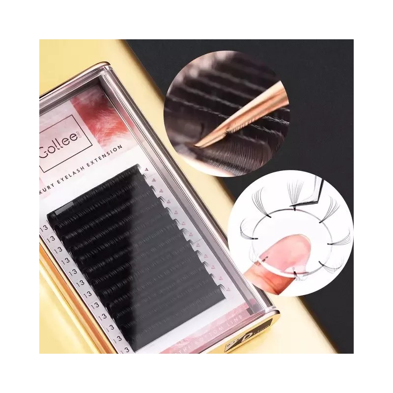 Gollee Bister Golle Mixto 8-16 Para Extensiones De Pestañas