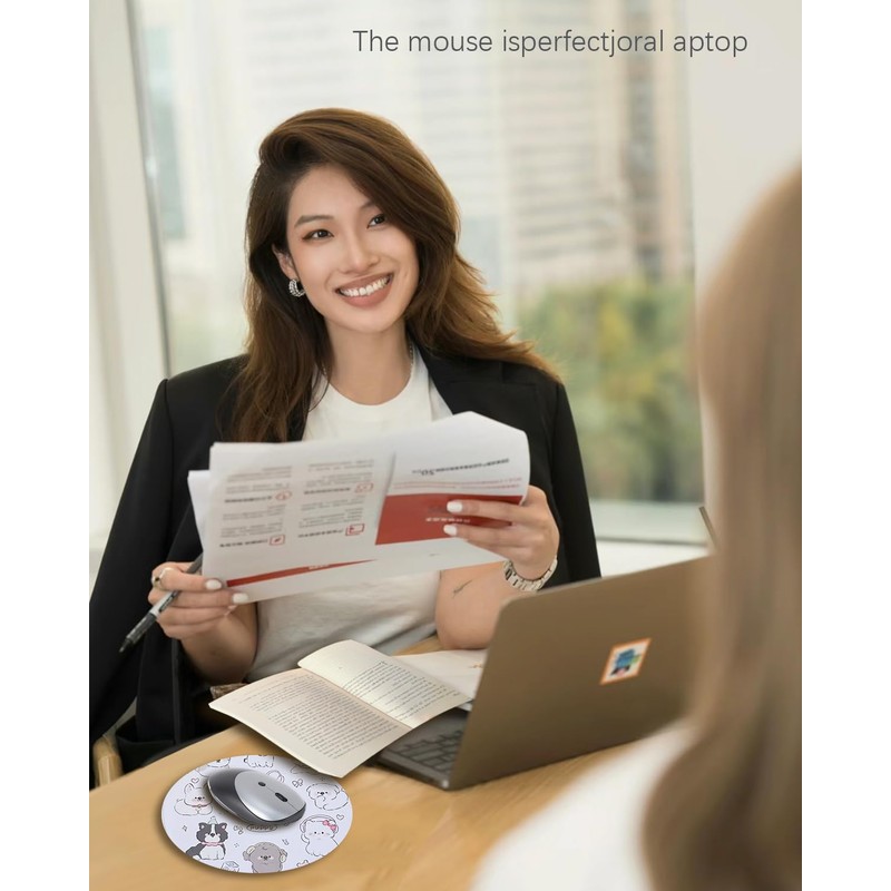 Wireless Bluetooth Mouse，Geyes 2.4G Mouse with USB Receiver Portable Optical