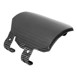 Gurtt Front License Plate with Rolling Strip for Sur-Ron Light Bee/S-X - ABS Plastic Motocross Number Plate - Black