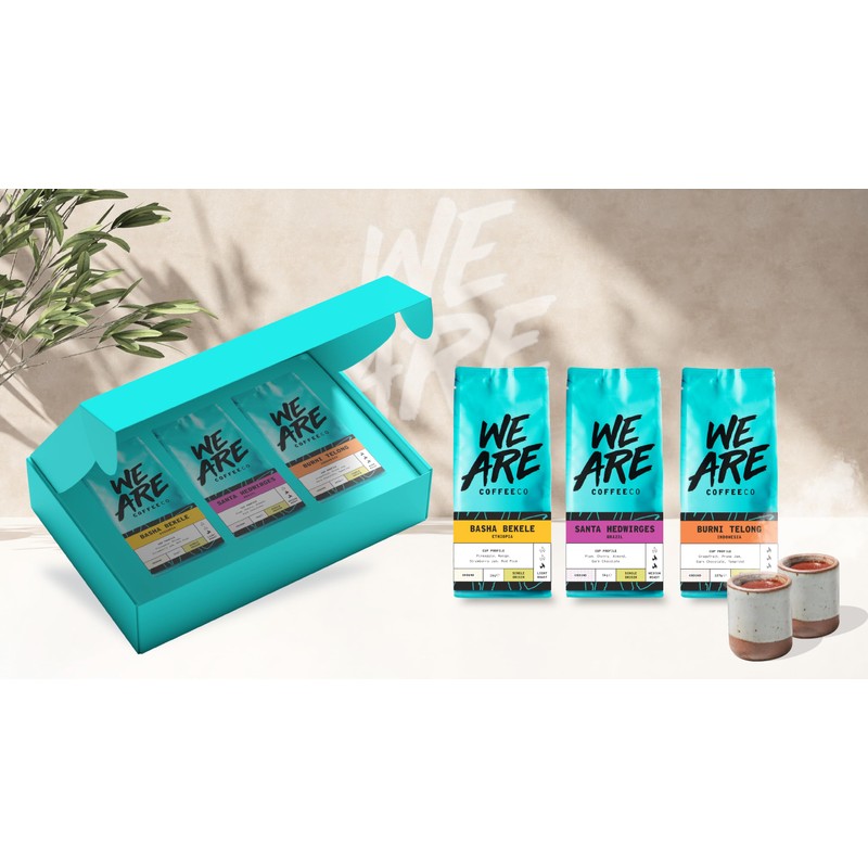 Coffee Beans Coffee Gift Set, Whole Bean Coffee, 3 x