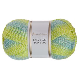 Utopia Crafts DK Baby Two Tone Double Knitting Yarn 100g (Tropical Breeze)