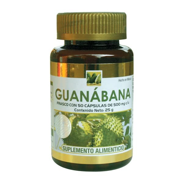 GUANABANA 50 CAPSULAS TECNONATURA - Producto Original de Alta Calidad,