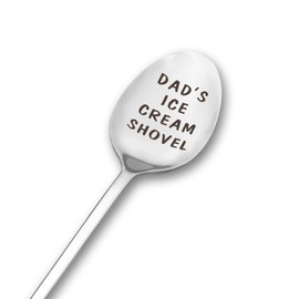 Dad Daddy Birthday Gifts for Dad Dads Ice Cream Shovel Spoon Gift for Father Dad Christmas Retirement Gifts from Daughter Son Best Dad Gifts for Step Dad Gifts for Dad Birthday Presents for Papa Spoon