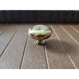 Belwith Keeler Period Brass 1 9/16" Polished Brass Cabinet Knob Kitchen Bath Bed