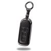 PIMOHI NBOX Key Case, Metal, Genuine Leather, Fits Honda Key