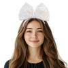 Yheahin Big Bow Headband for Women Soft Bow-Knot Hair Hoop
