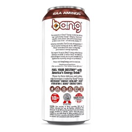 VPX Bebida Energética Bang 1 Pieza De 473ml Creatina, Cq10