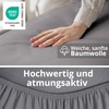 Greenline Premium Jersey Fitted Sheet Made of 100% Cotton Champagne