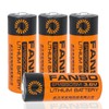 [4 Pack] 3.6V ER18505M Non-Rechargeable Lithium Battery, 3500mAh A Size