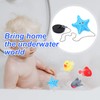 MAIXINNEW Bath Plug with Chain 45mm, Rubber Floating Bath Tub
