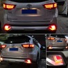 GTINTHEBOX LED Rear Bumper Reflector Lights for 2015-2018 Toyota Highlander,2