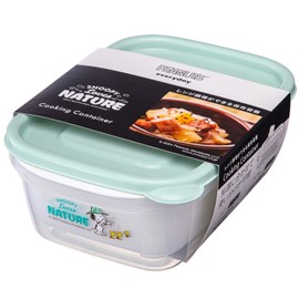 Iwasaki Industry A-043 NC Snoopy Range Cooker, Boiled Horse, Vegetables, Cooking Container, Square Shape, 45.3 fl oz (1,150 ml), Made in Japan