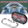 278002270 278002144 LCD Digital Jet Ski Speedometer Red Fit for