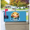 Roatan Honduras Design B Souvenir Magnetic Mailbox Cover