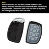 X AUTOHAUX Key Shell Case Keyless Entry Remote Key Fob