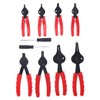 8milelake 10pcs Snap Ring Plier Set, Internal & External Circlip