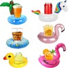 Pack of 6 Drink Holders Pool Inflatable Bathtub Drinks Swimming