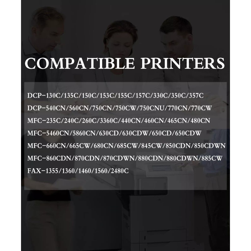for Brother 4PK LC51 Ink Cartridge LC-51 Black for MFC-465CN
