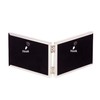 6 x 4-inch Silver Thin Edge DOUBLE LANDSCAPE Photo Frames