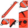 4FT High Visibility Inflatable Scuba Diving SMB Surface Signal Marker
