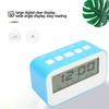 LCD Kids Alarm Clock Backlight Musical Alarms Birthday Reminder Blue