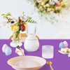 FALIZIFU 2 Pack Purple Plastic Tablecloth Disposable Table Covers Rectangle