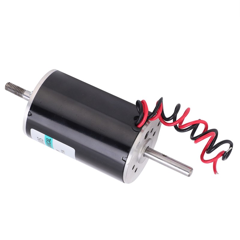 DC Motor HighSpeed 80W Small CW CCW Double Output Shaft