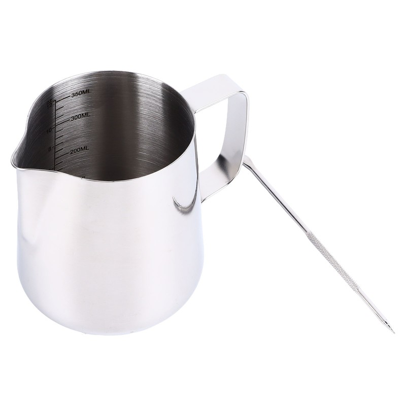 Milk Frothing Pitcher 350ml 304 Stainless Steel Milk Jug Coffee